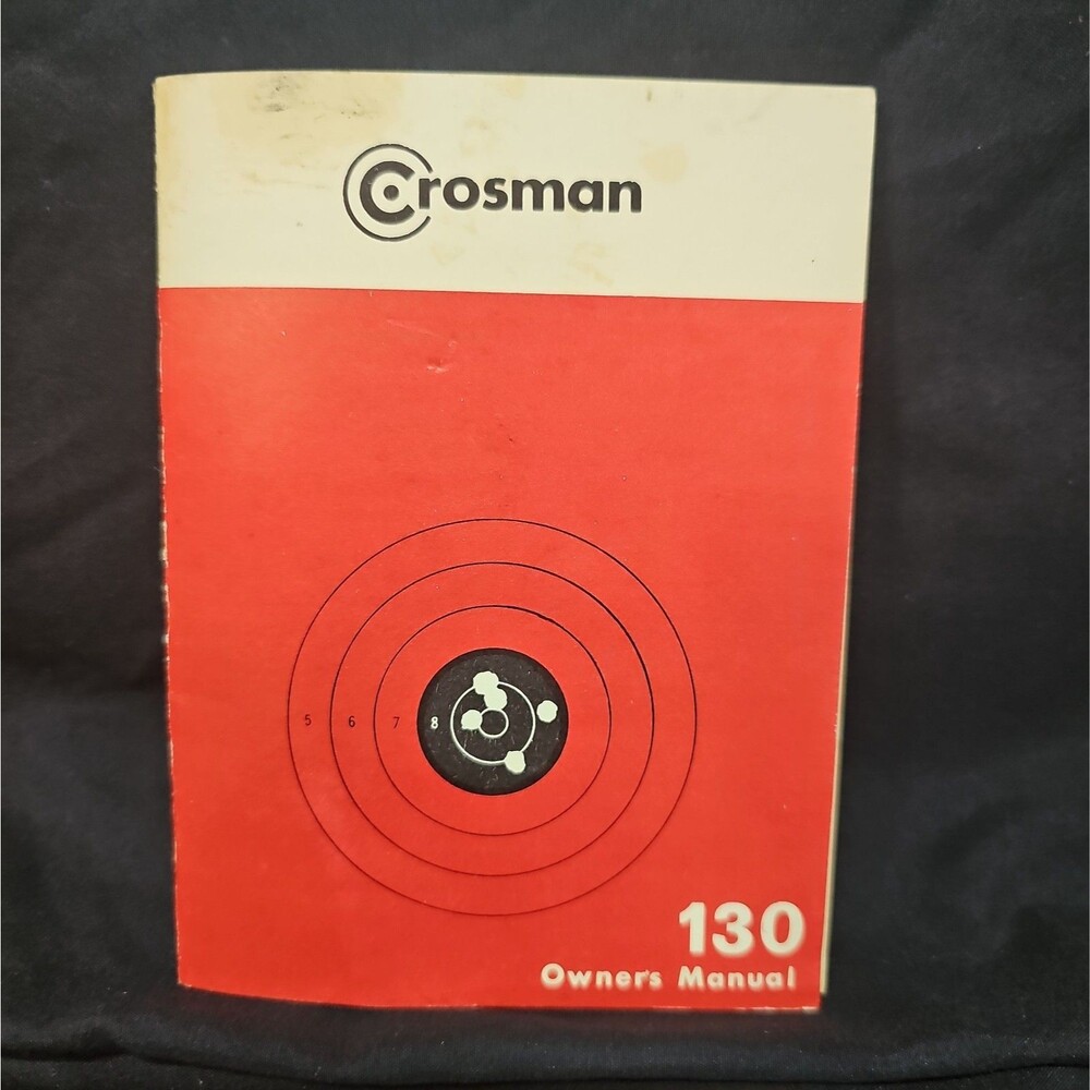 Vintage Crosman Model 130 Owners Manual